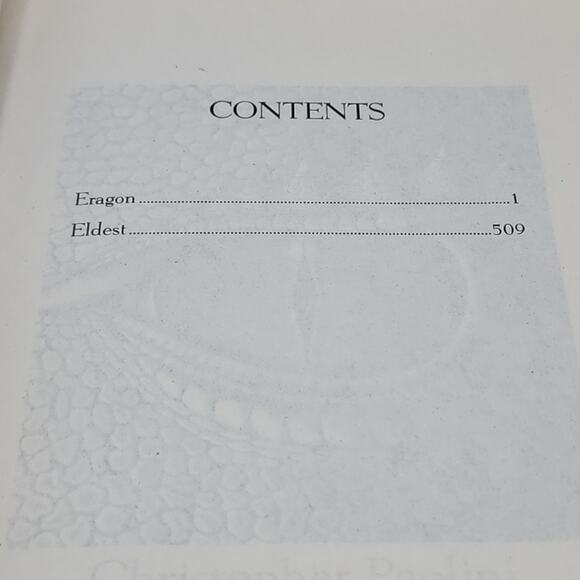 Eragon Eldest Inheritance Cycle Books 1 & 2 Christopher Paolini 1st Omnibus Ed. - Picture 9 of 16